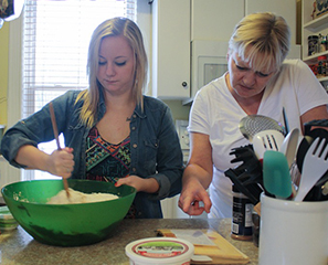 host family cooking
